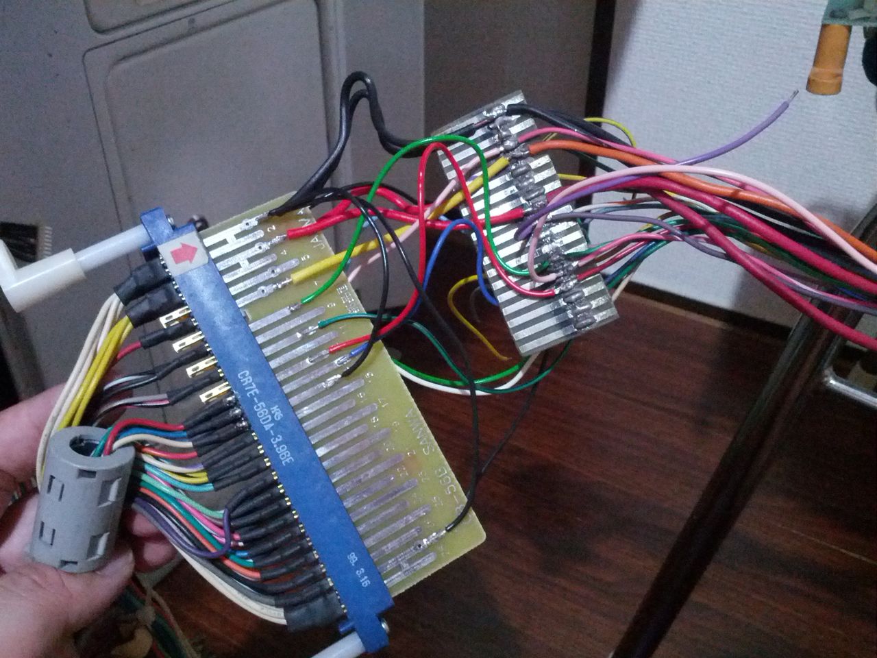 ファミコン基板のJAMMA化に挑戦 : ナカムーオンライン