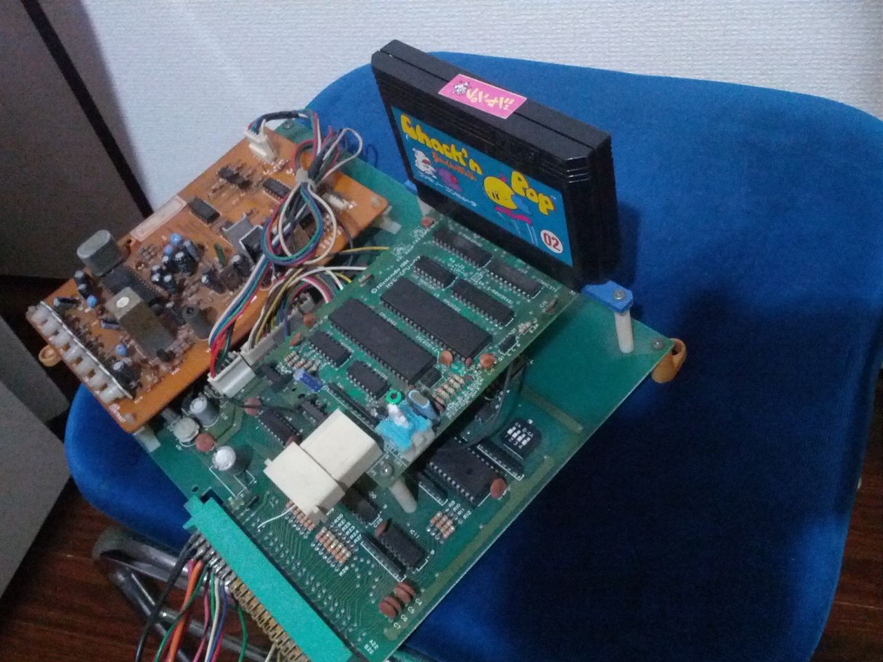 ファミコン基板のJAMMA化に挑戦 : ナカムーオンライン
