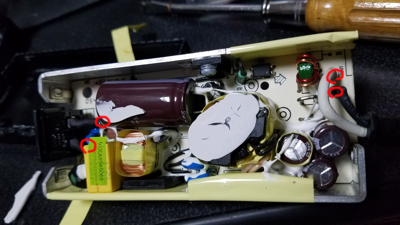 薄型ps２のお修理 補修 Acアダプタ編 ナカムーオンライン