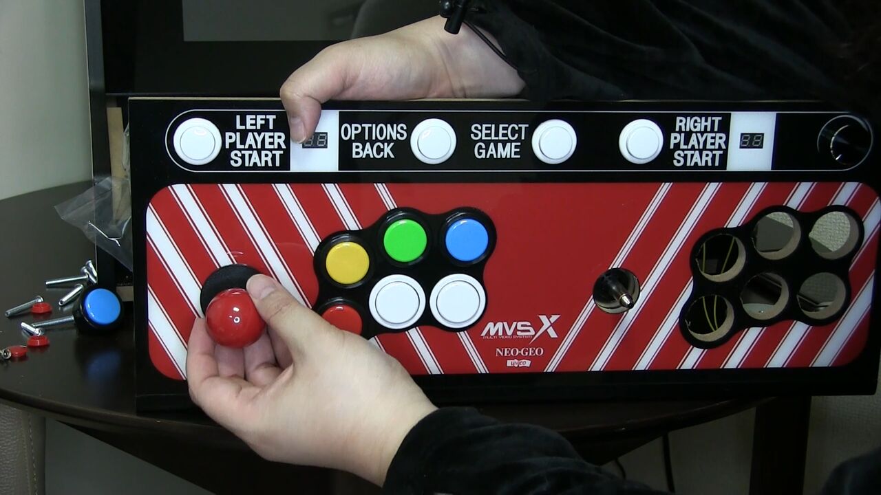 MVSX  ARCADE ネオジオ　レバーボタンカスタム品　家庭用　筐体 MVSX HOMEARCADE 三和カスタム / 家庭用アーケード筐体 - メルカリ
