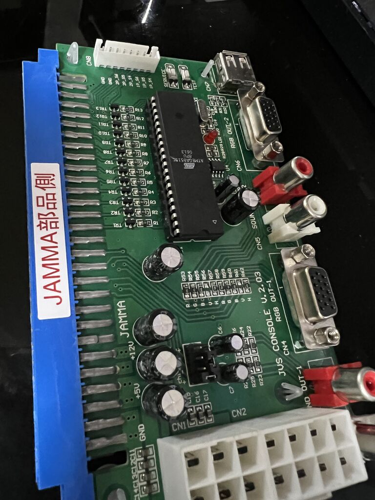 JVS I/O JAMMA変換機 : ナカムーオンライン