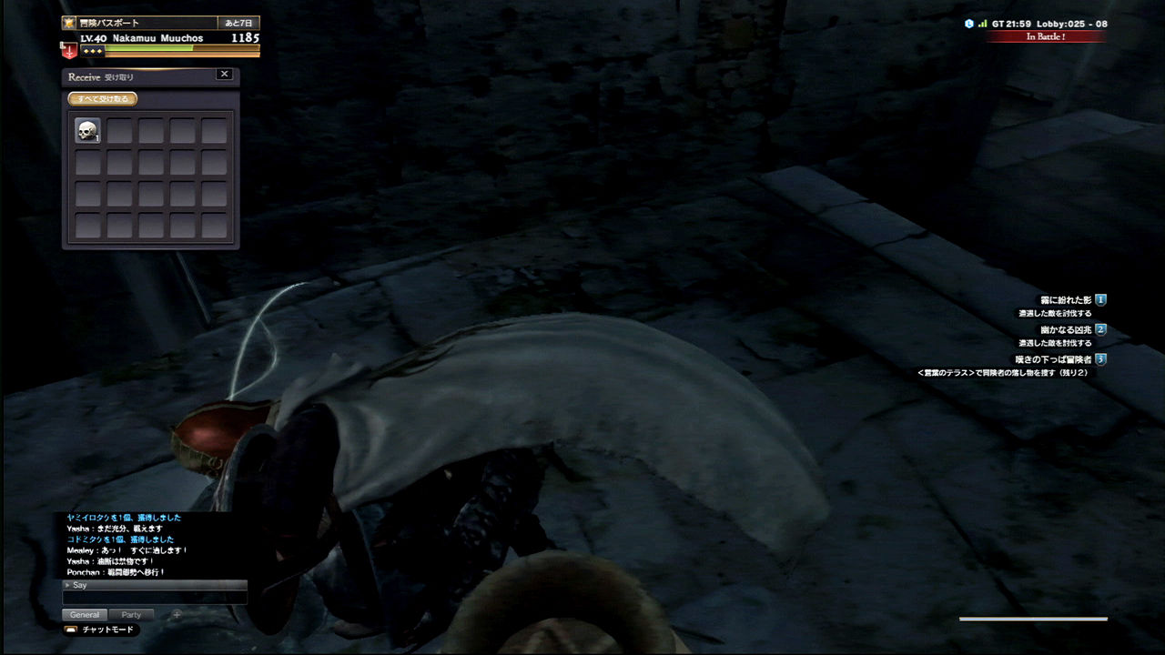 Ddon日記 40防具にも手を出してみる ナカムーオンライン