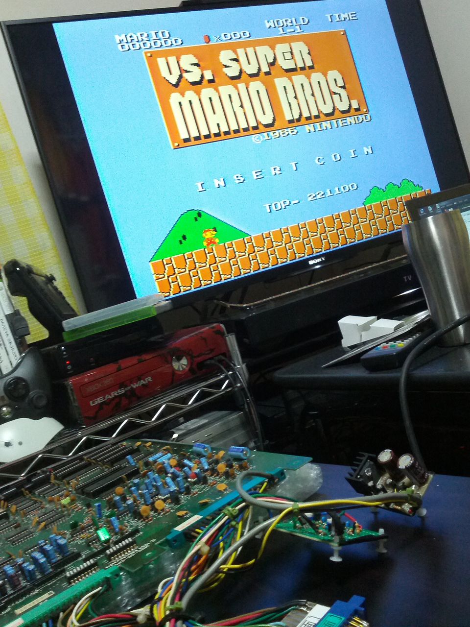 基板 基盤 VS. SUPER MARIO BROS. スーパーマリオブラザーズ