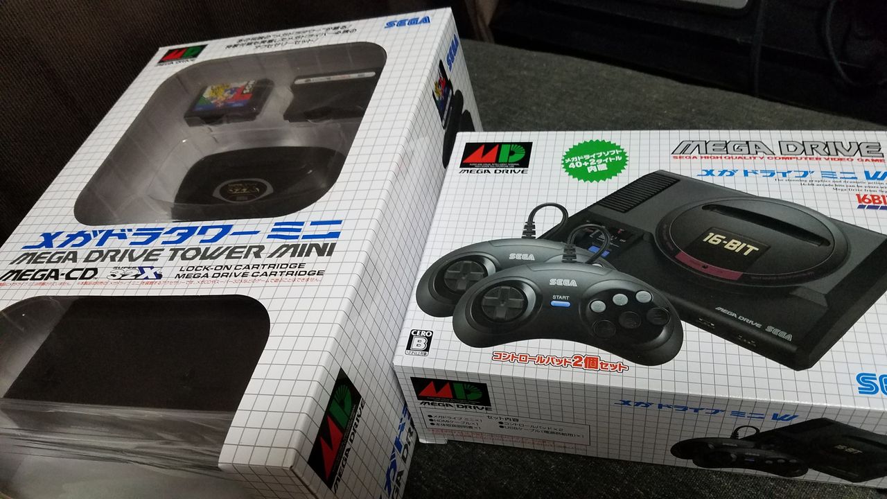 おメガドライブミニ発売おめでとござまーす ナカムーオンライン