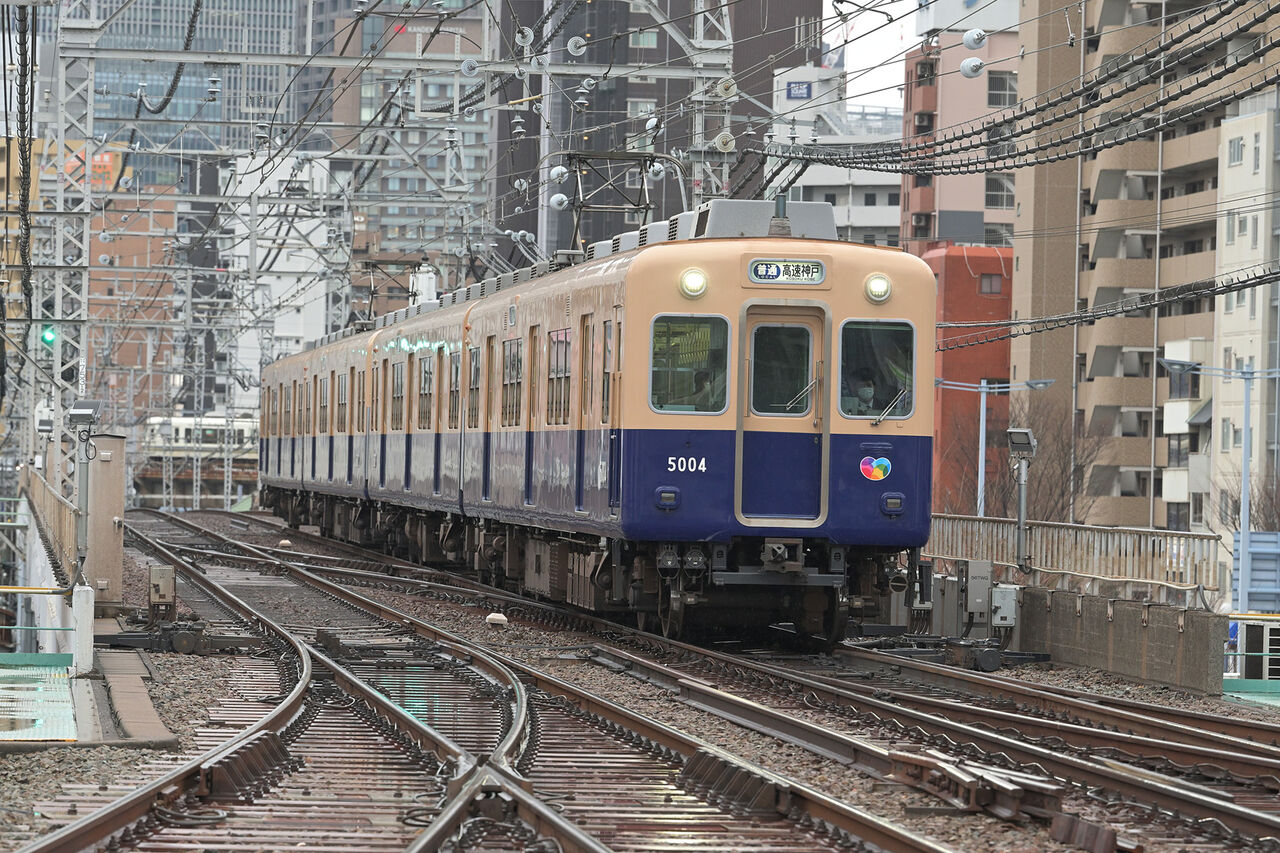 阪神5001形惜別 （2023年2月） : 電車の風景