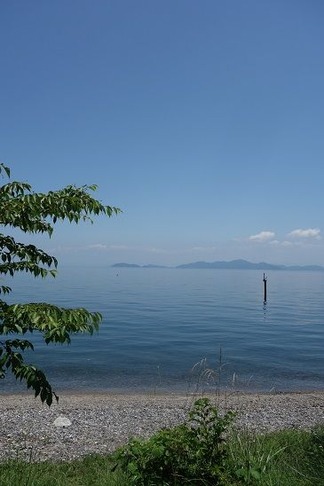 琵琶湖の眺め