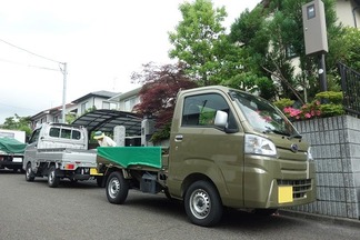 ガレージ拡張工事