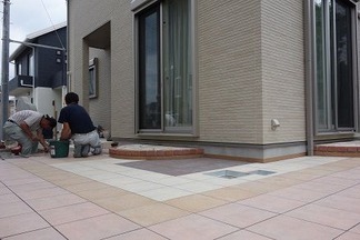 ガーデンテラス作成中