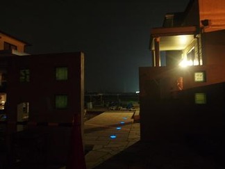 エントランスの景色