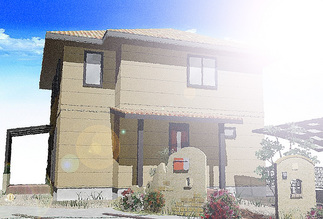 お庭の全体イメージ図