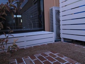 アルファウッドを使った目隠し