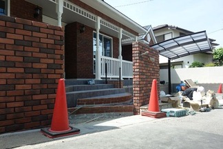 輸入住宅新築外構工事