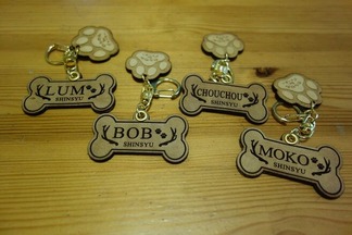 鹿肉キーホルダー