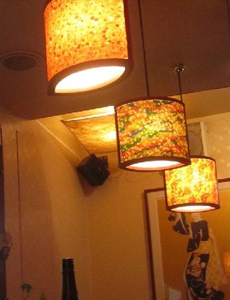店の灯り