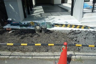 歩道切り下げ工事