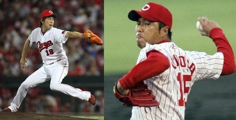 黒田とマエケン