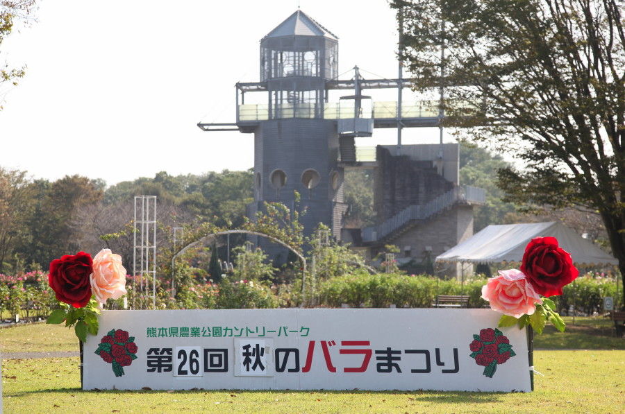 熊本県農業公園 第26回秋のバラまつり 中島の九州ブログ