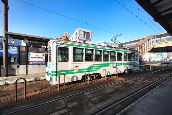 熊本市交通局 新水前寺駅前電停 中島の鉄道ブログ