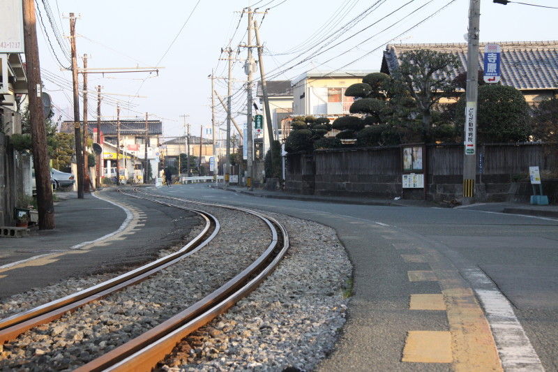 中島の鉄道ブログ
	  熊本電鉄　併用軌道区間 (2016年)
	コメント                nakashima