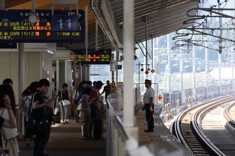九州新幹線 新玉名駅 中島の鉄道ブログ