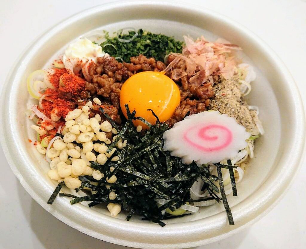 酔っ払って作った謎のまぜそばと具なし冷やし中華 中ラーメン博 Nakatanラーメン日記