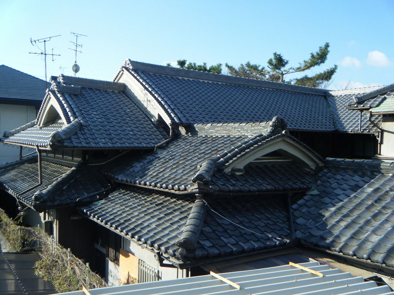 12 8 雨漏りの修理と樋取り換え工事 中辻板金日々の行動