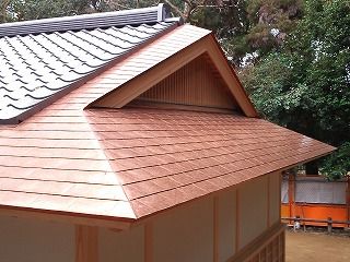 3 15 屋根工事 銅板葺き工事 中辻板金日々の行動