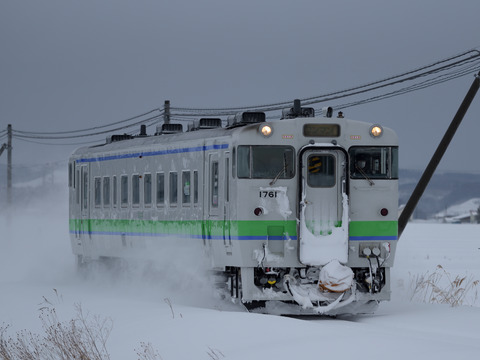 2022年２月ラッセル　キハ４０　キハ５４018