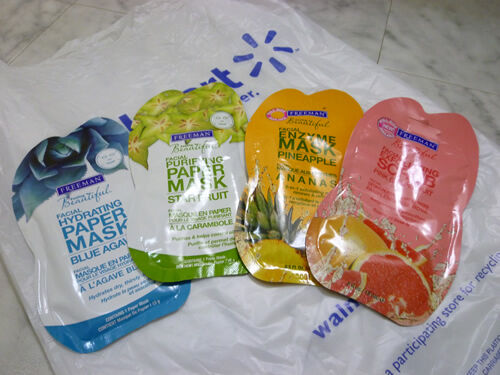 Freeman Blue Mask FREEMAN Blue Agave Hydrating Facial Paper Mask : びじんのもと。