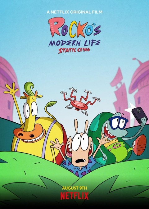 ROCKO'S MODERN LIFE STATIC CLING