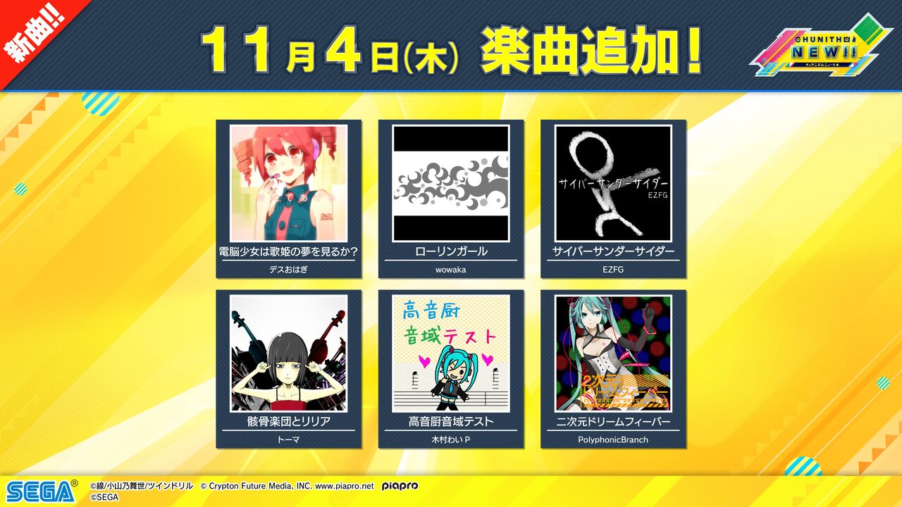音ゲーに収録されそうなボカロ曲予想 結果と所感 21年後半 音ゲー譜面を語りたい 音ゲーに収録されそうなボカロ曲予想 結果と所感 21年後半 音ゲー譜面を語りたい