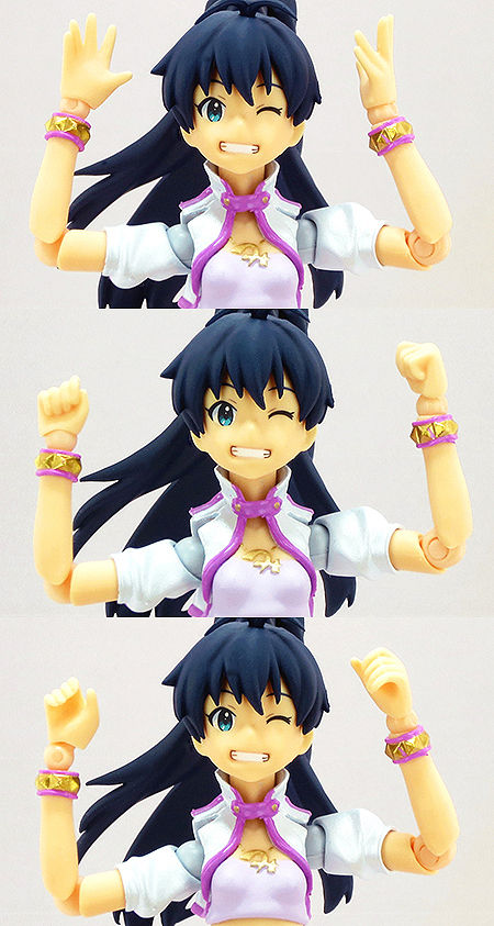 レビュー figma 我那覇響（アイドルマスター）パーツ編 : アクション