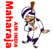 エアーインディアのキャラクター Namasuteインドにぞっこん