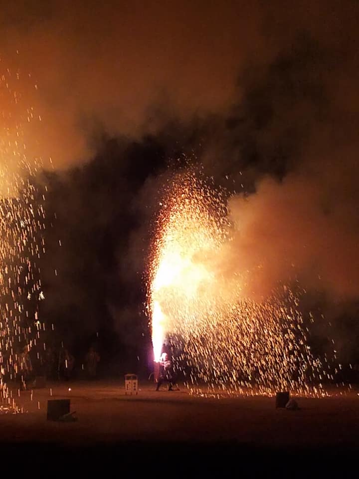 手筒花火 豊橋おだかの祭り 南原会計 所長のブログ