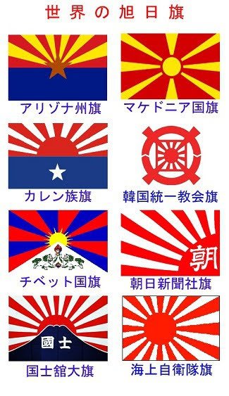 画像 日本国旗がダサいからかっこよくしたでｗｗｗｗ まとメメちゃん