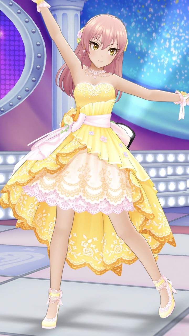 デレステ3dモデル 体が生身の身体になる まとメメちゃん