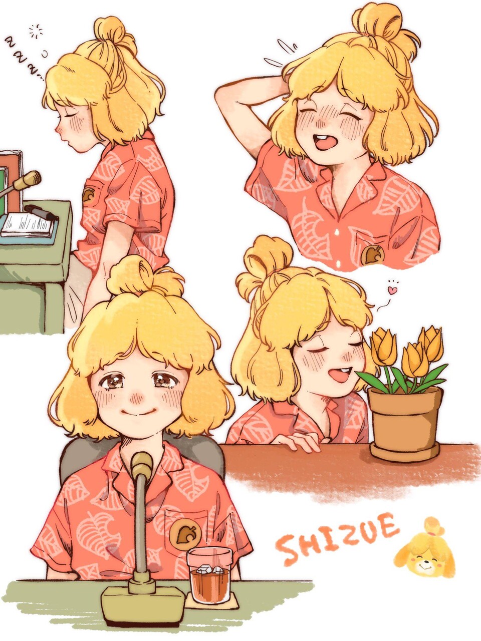 画像 しずえさんの可愛すぎる擬人化ww まとメメちゃん