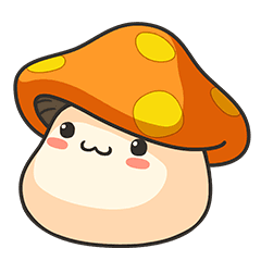 きのこ型モンスターを想像してください まとメメちゃん