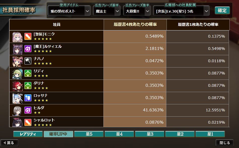 なめ子の 末期オンライン プレイ日誌 かんぱに 4周年イベ後半 有限