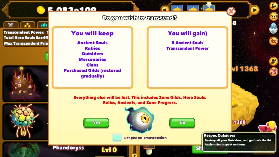 Steam Clicker Heroes Transcend後の攻略など やっぱルガディンなんだよな Steam Clicker Heroes Transcend後の攻略など やっぱルガディンなんだよな