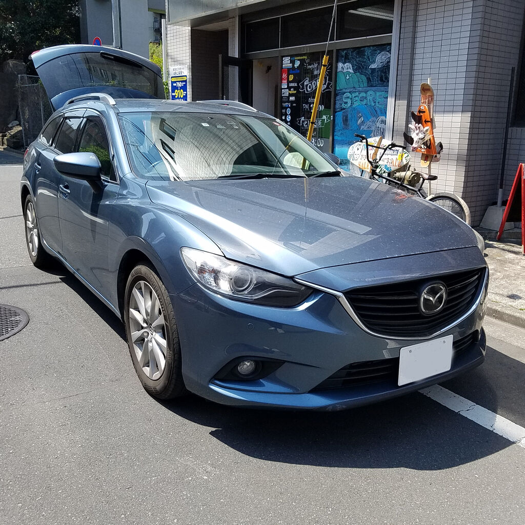 アテンザ Atenza 車内キャリア取付 なみのりこぞう スタッフブログ
