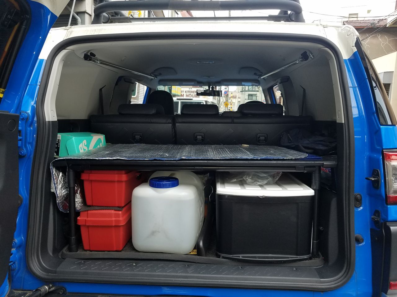 FJクルーザー車内サイドバーコンプリート～～ : 車内キャリアのな 