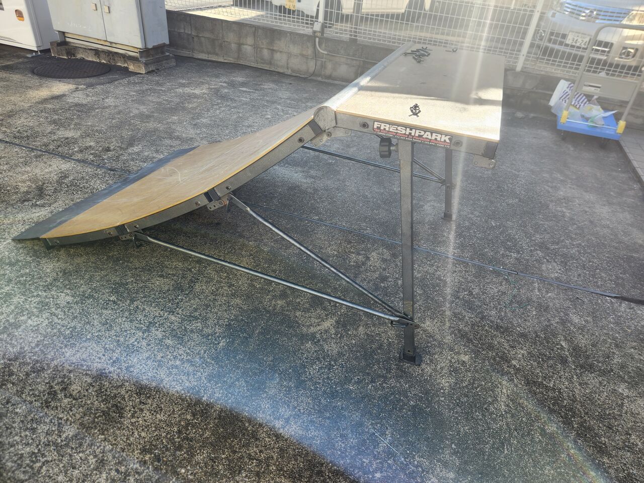 2台セット すぐにお届け 送料込 スケボーランプ 組立キット 高さH400mm 2台セット すぐにお届け 送料込 スケボーランプ 組立キット 高さ
