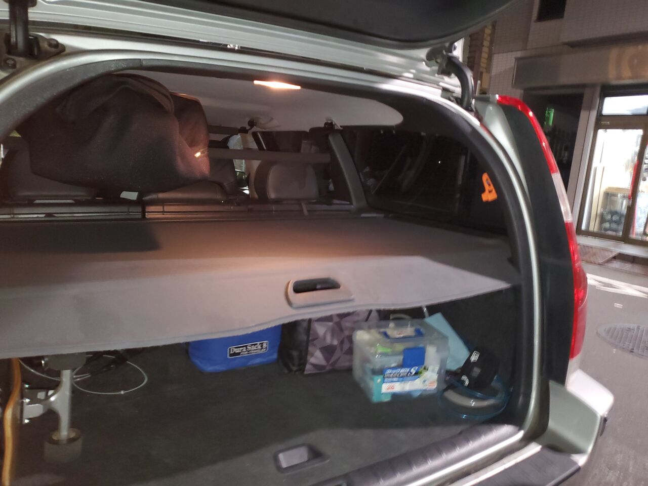 ボルボv70 車内キャリア取り付け なみのりこぞう スタッフブログ