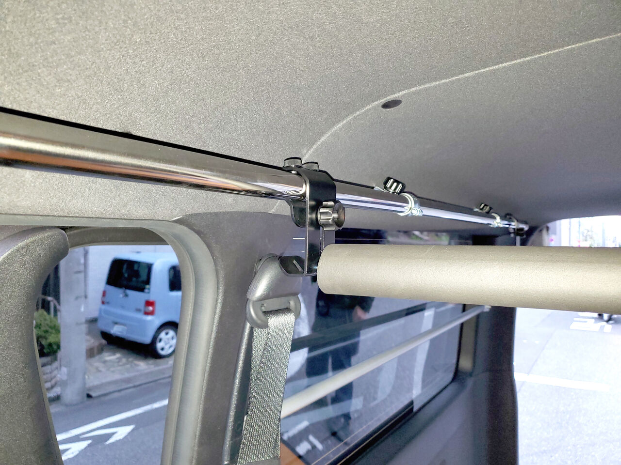 0系ハイエースsgl サイドバー 高低ワンタッチバー 車内キャリア なみのりこぞう スタッフブログ 0系ハイエースsgl サイドバー 高低ワンタッチバー 車内キャリア なみのりこぞう スタッフブログ