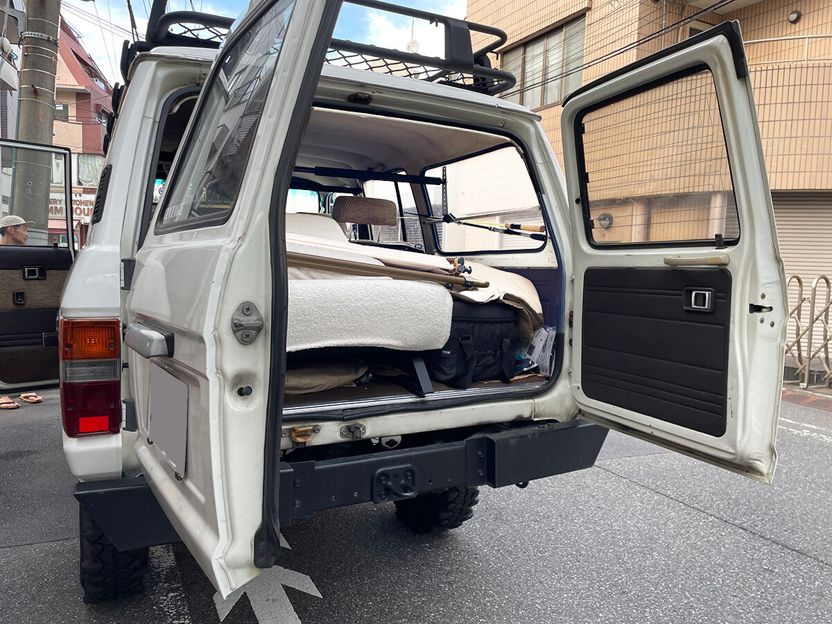 ロクマルランクル！保護バー＆手すりで簡単加工なし取付。かっこいい