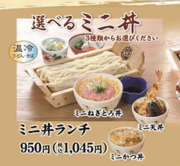 横芝 ばんどう太郎 ミニ丼ランチ 食いもんブログ