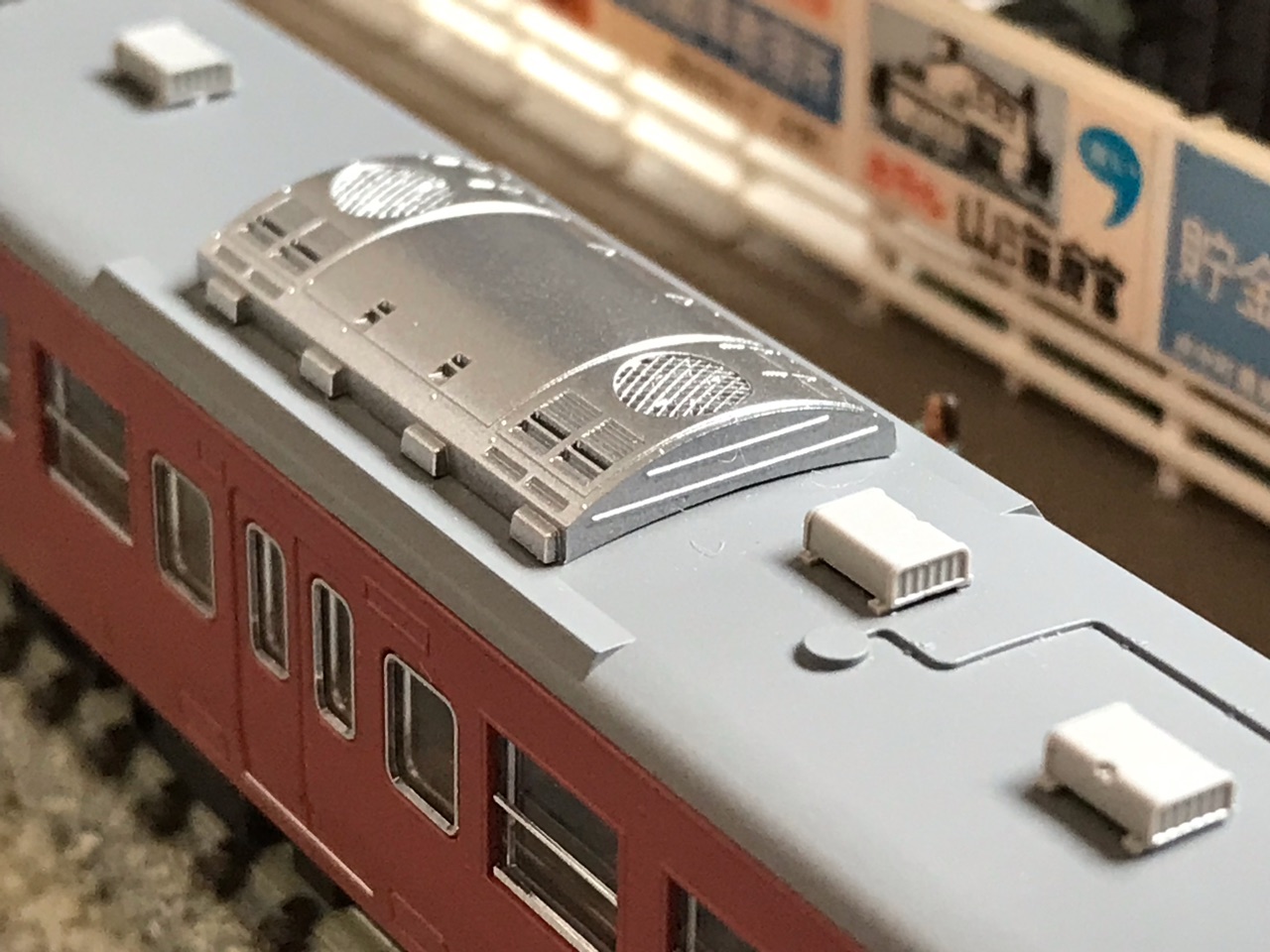 KATO 415系500番台（常磐線・国鉄標準色）入線 : なみとの風