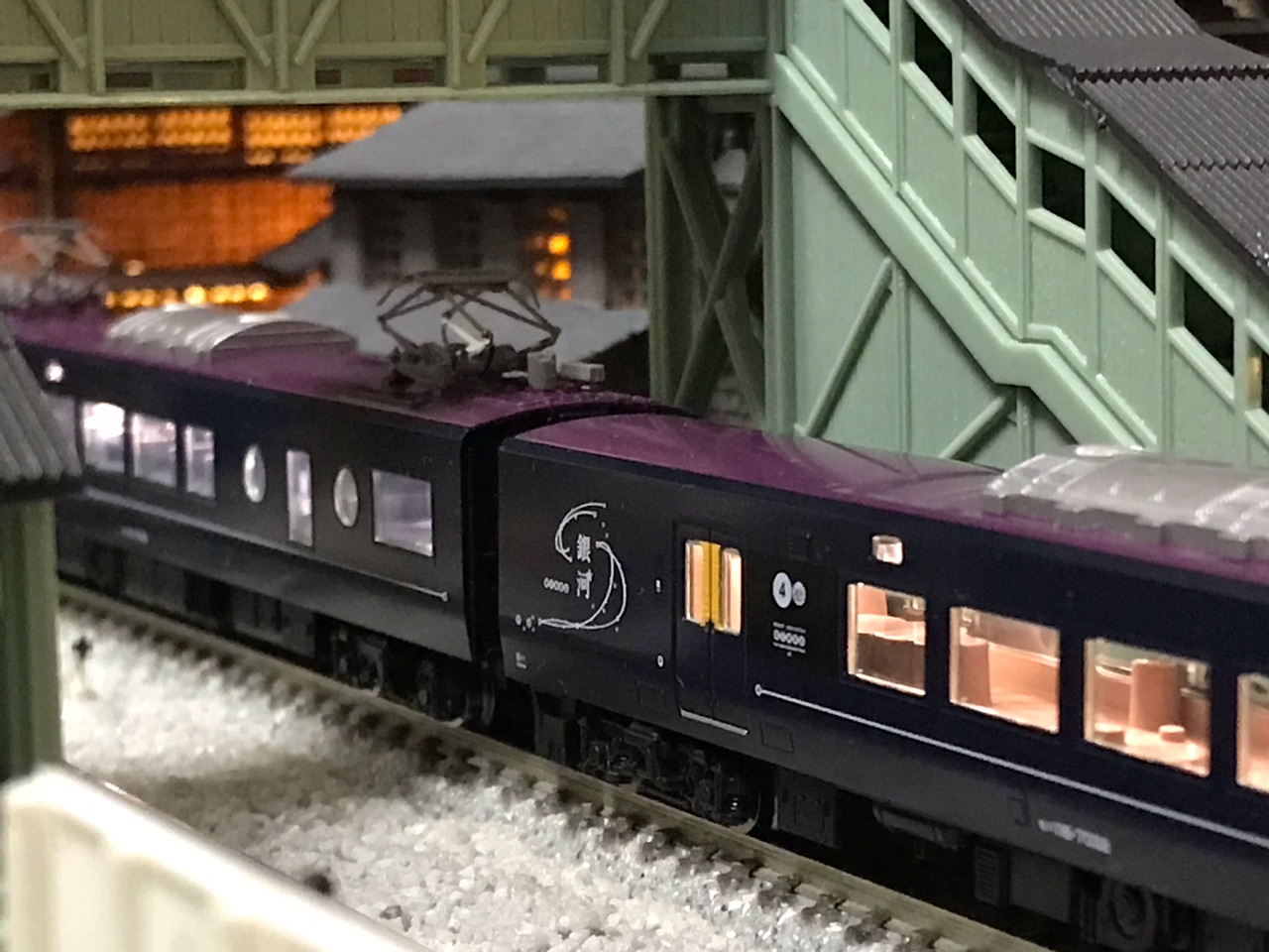 TOMIX 117系7000 WEST EXPRESS 銀河 室内灯整備 : なみとの風 TOMIX 117系7000 WEST EXPRESS 銀河 室内灯整備 : なみとの風