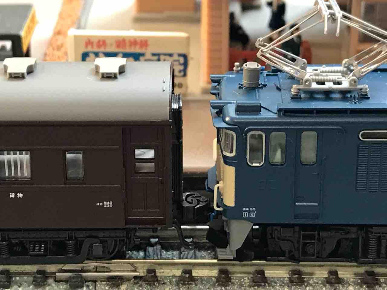 KATO EF64 0 1次形 入線 : なみとの風 KATO EF64 0 1次形 入線 : なみとの風